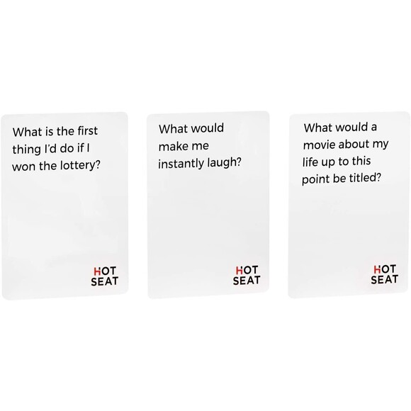 Hot Seat Card Game -The Adult Party Game Cards Friends And Fun Buffalo Games - Picture 4 of 6